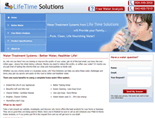 Tablet Screenshot of lifetimesolutionsllc.com